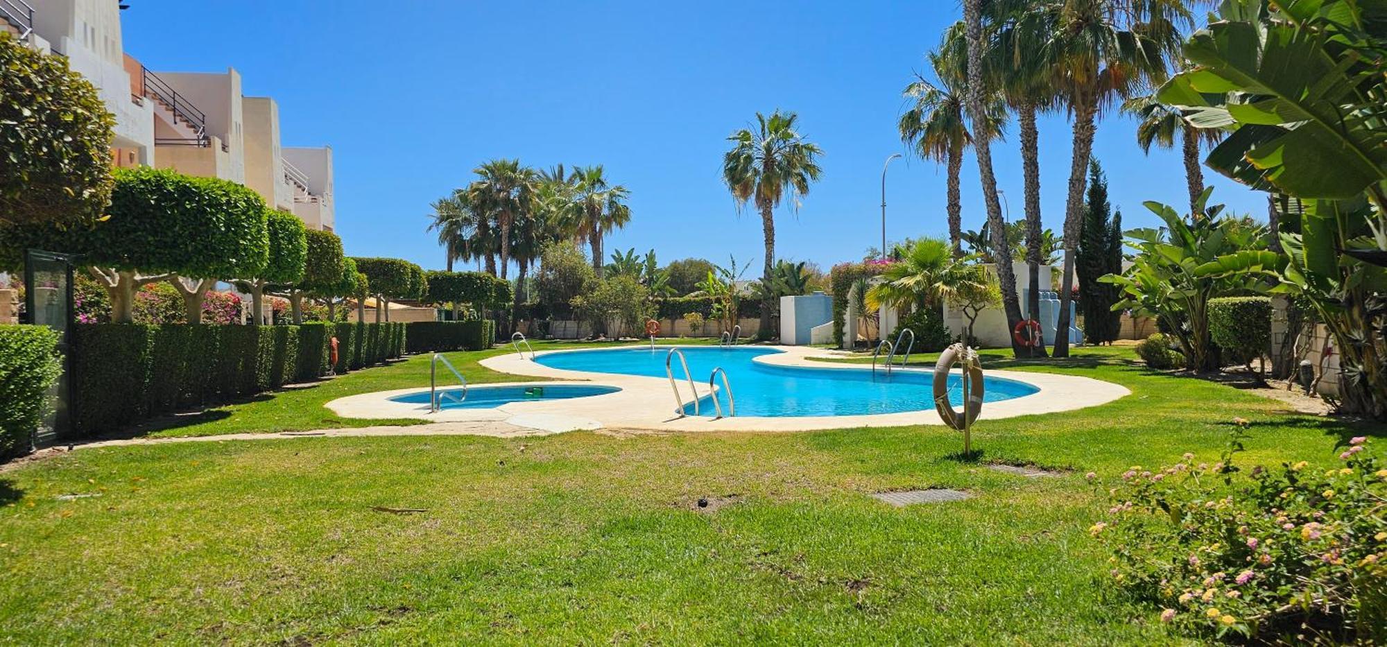 Homes Of Spain, Apartamentos Paraiso Vera Playa, Fatu Hiva, Bajo A Con Piscina Privada En Jardin Privado, Primera Linea De Playa, Wifi Exterior photo