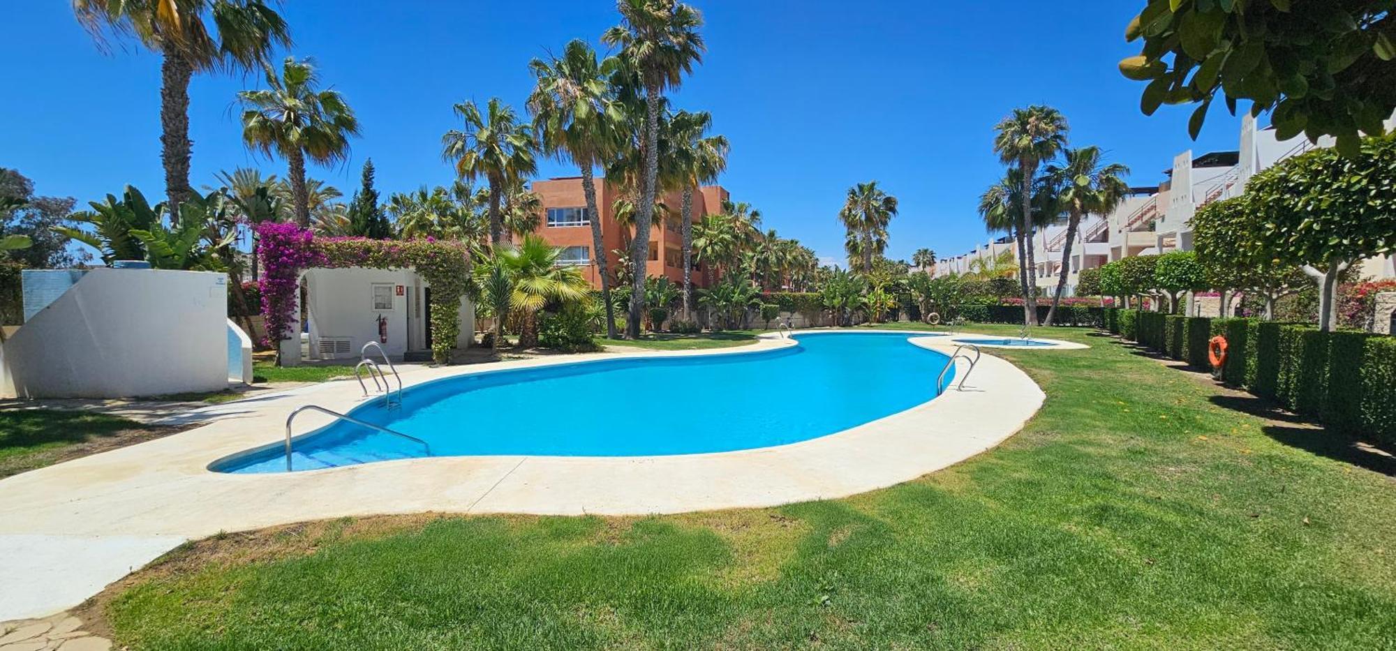 Homes Of Spain, Apartamentos Paraiso Vera Playa, Fatu Hiva, Bajo A Con Piscina Privada En Jardin Privado, Primera Linea De Playa, Wifi Exterior photo