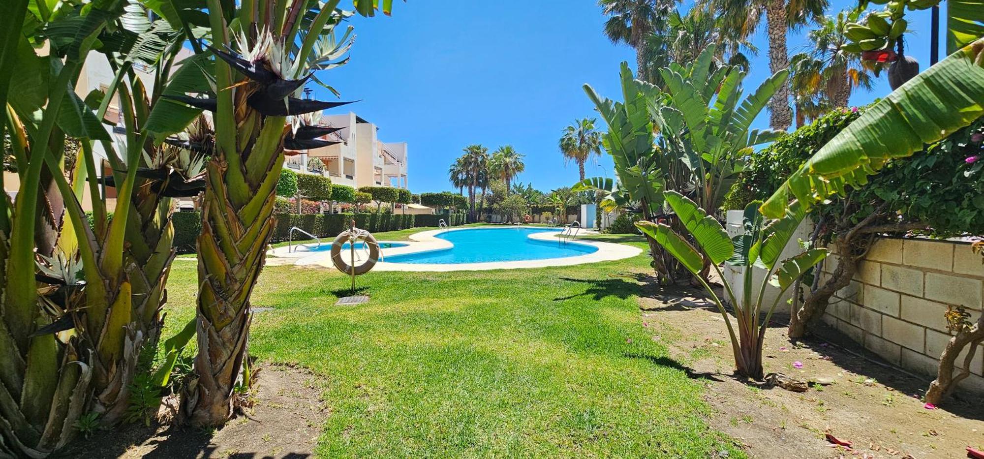 Homes Of Spain, Apartamentos Paraiso Vera Playa, Fatu Hiva, Bajo A Con Piscina Privada En Jardin Privado, Primera Linea De Playa, Wifi Exterior photo